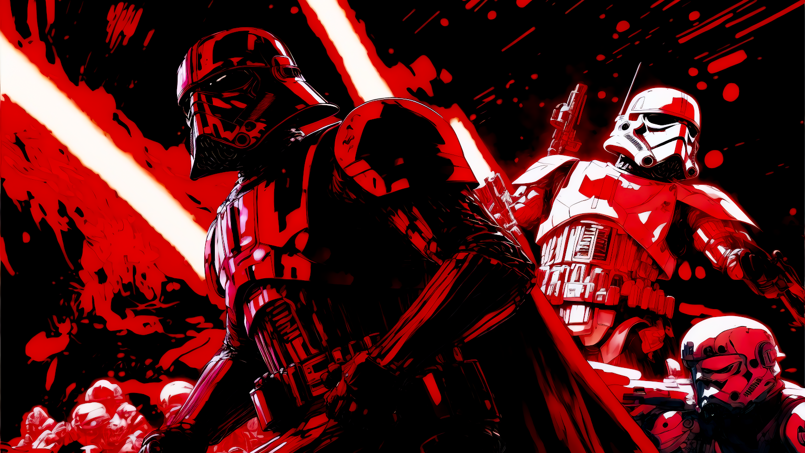 Nếu bạn thích điều gì đen tối và huyền bí, hãy xem hình nền Star Wars Dark Side. Sự kết hợp giữa bóng tối với những chi tiết hoàn hảo của đế chế sẽ khiến bạn phải trầm trồ. Đây chắc chắn là một lựa chọn tuyệt vời cho các fan hâm mộ Star Wars!