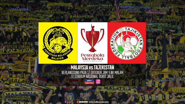 Siaran Langsung Malaysia vs Tajikistan Live Streaming Final Pestabola Merdeka 2023