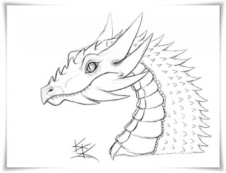 Ausmalbilder Drachen