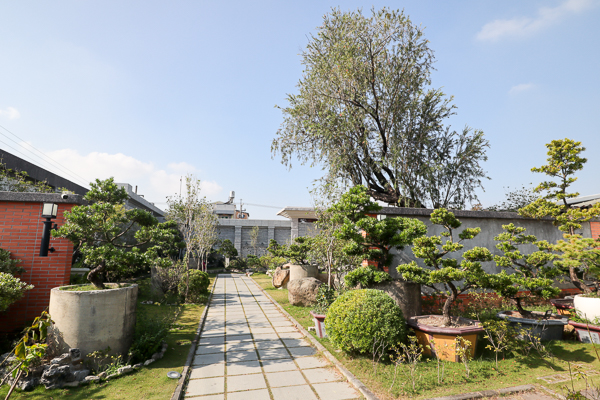 雲林斗六寧濟御庭園林山水文化園區，中國風建築庭園植栽免費參觀