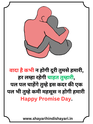 happy promise day shayari my love