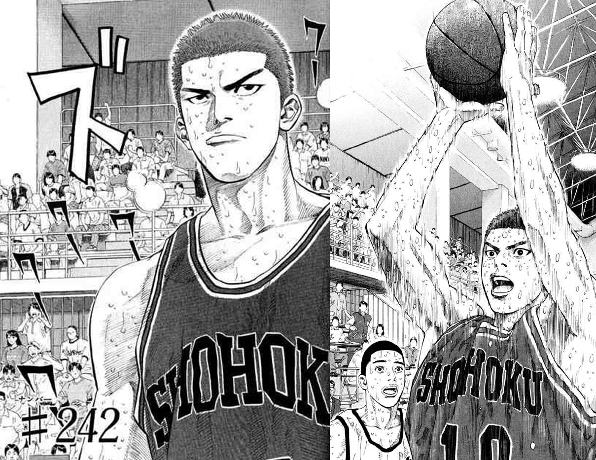 slam dunk storia sakuragi manga