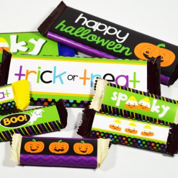 Halloween Candy Wrappers