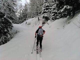 Ski de rando Chamonix-Montenvers