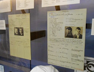 Prison records of executed prisoners Arthur Ross and Ernest Austin