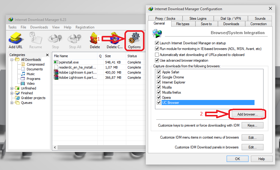 Cara Memunculkan Extension Internet Download Manajer di UC Browser - 2RIS1 Gamers 22