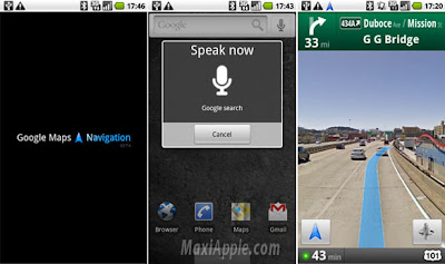 Android  Navigation on Navigation Android 1 Google Maps Navigation   Test Du Gps Sous Android