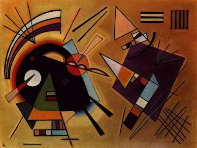 Black and Violet Wasily Kandinsky, 1923