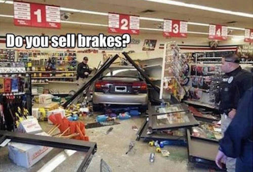 Meanwhile, at the auto parts store