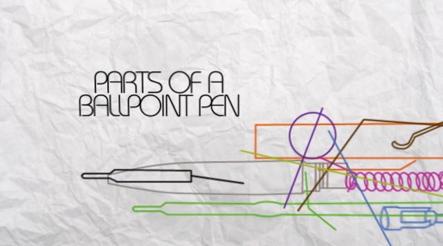 Parts Of A Ballpoint Pen2