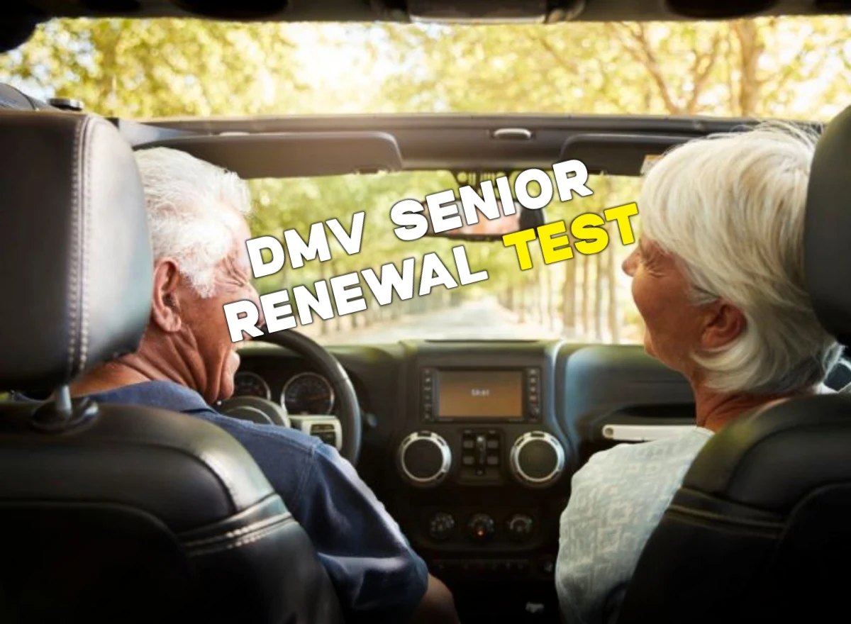 DMV Senior Renewal Test California 2024