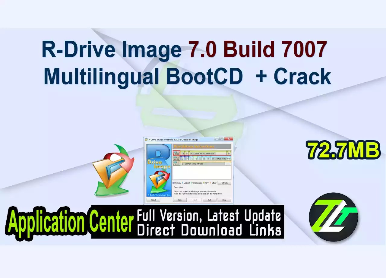 R-Drive Image 7.0 Build 7007 Multilingual BootCD + Crack