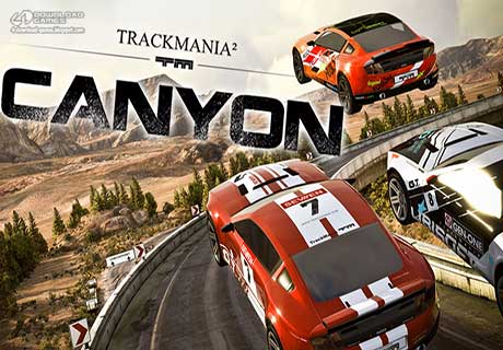 لعبة سباق سيارات TrackMania 2 Canyon للكمبيوتر