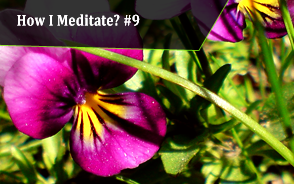 How I meditate #9: My first meditation