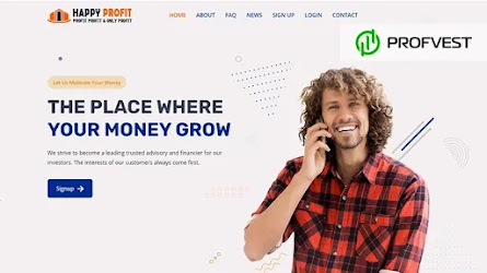 🥇HappyProfit.net: обзор и отзывы [HYIP СКАМ]