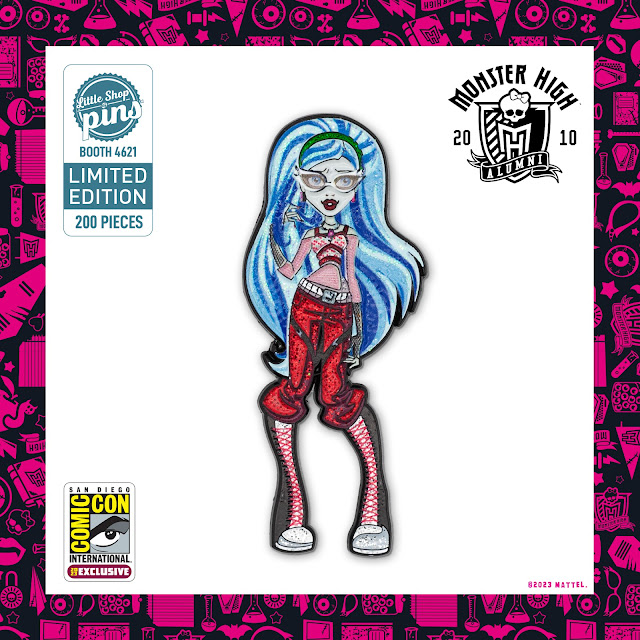 Monster High Alumni Pin - Ghoulia Yelps | SDCC 2023 Exclusive