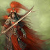 Mythical Warrior Women with Sword Wallpaper