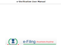 E-Verification of Returns User Manual - Income Tax 