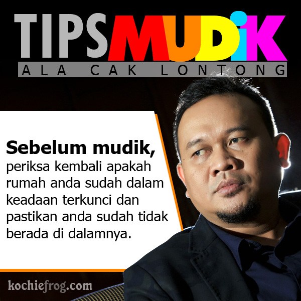 Tips Mudik Ala Cak  Lontong  8 Gambar Lucu Koplak dan 