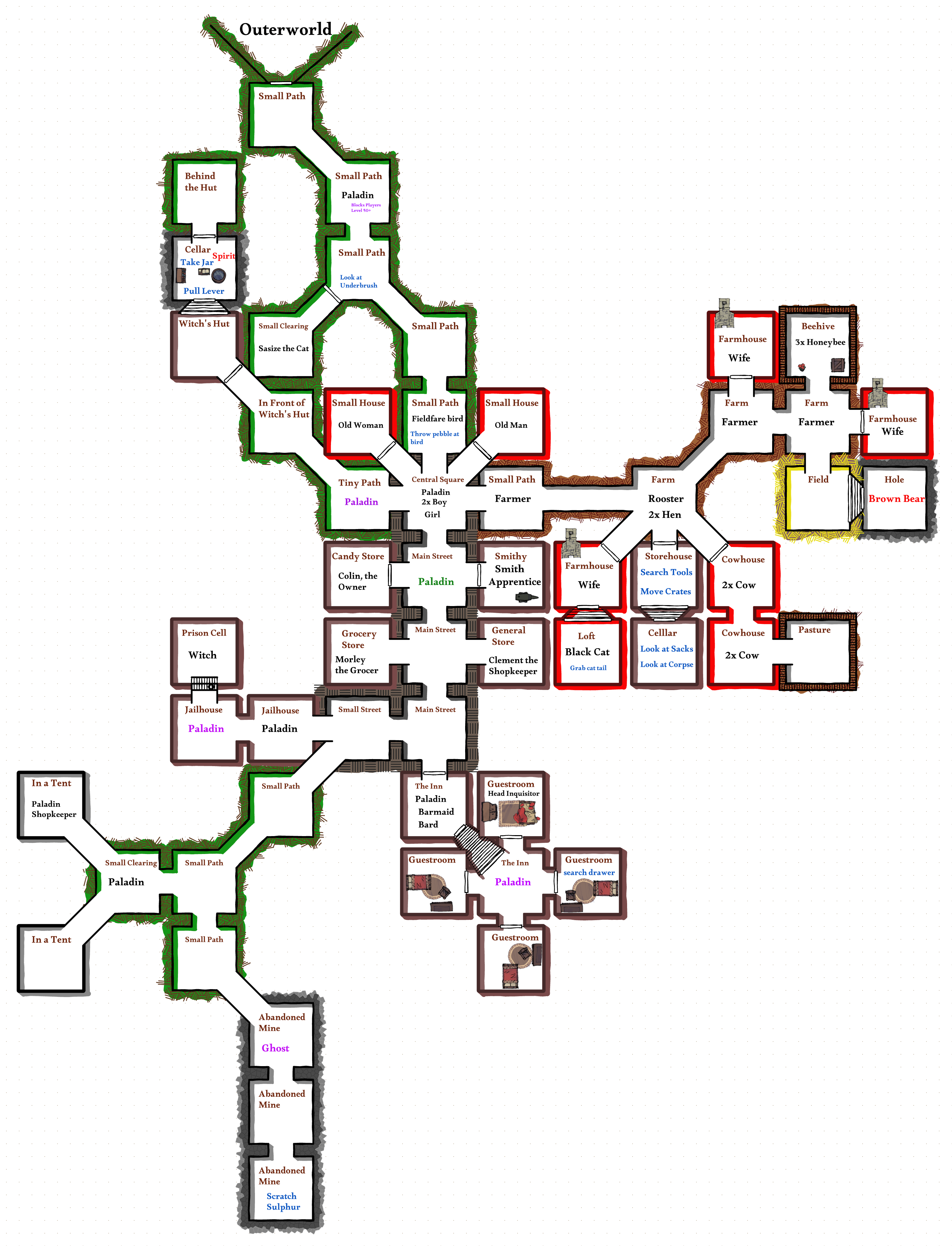 Map of Village of Stouby