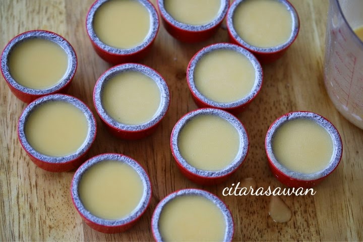 Kuih Mangkuk Kastard Pulut Hitam ~ Resepi Terbaik