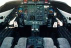 Learjet 31A cockpit