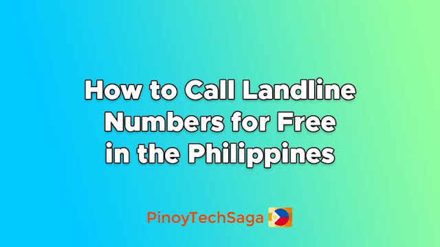 How to Call Landline Numbers for Free in the Philippines