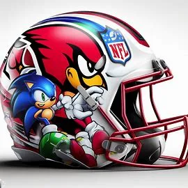 Arizona Cardinals Sonic Concept Helmet