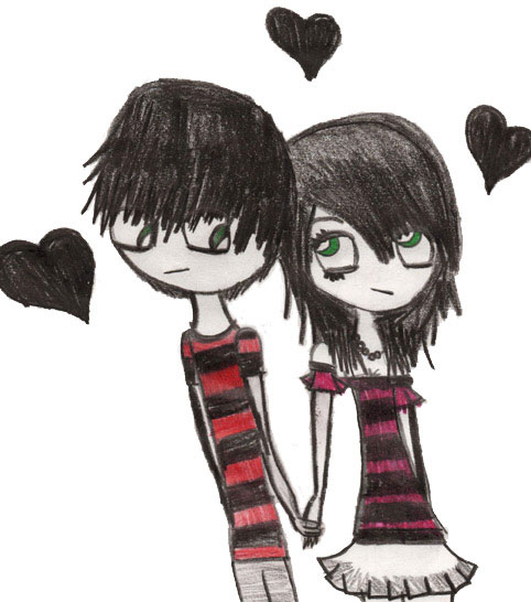 emo love graphics