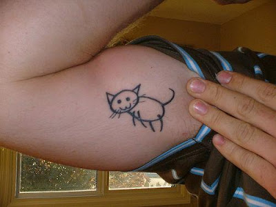 cattat05 cat tattoo tribal