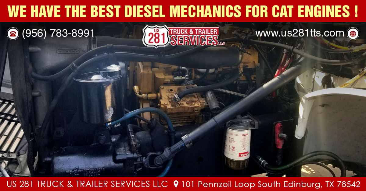 Best diesel mechanics for CAT engines in Edinburg and all of South Texas