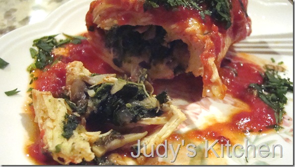 spinach stuffed chicken