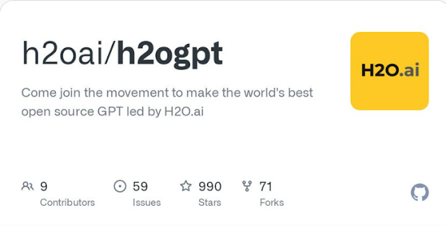 H2OGPT - large language model by h2oAI