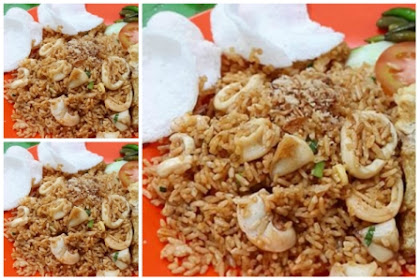 Resep Nasi Goreng Balado Spesial Cumi