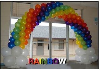 Arco Iris de Globos, parte 1