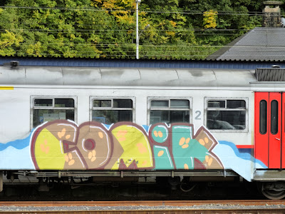 train writing