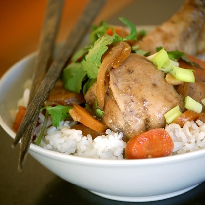 Slow-Cooker Soy Ginger Chicken