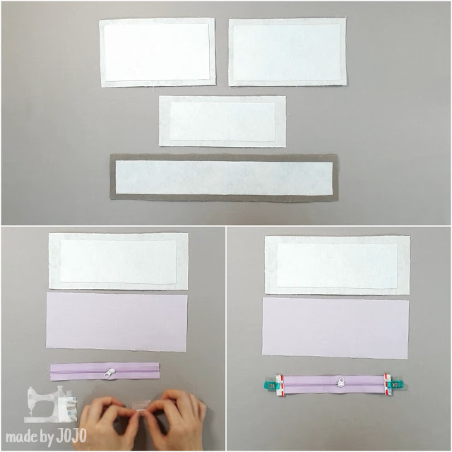 Two-Zipper Pencil Case