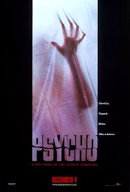 Psycho movie poster