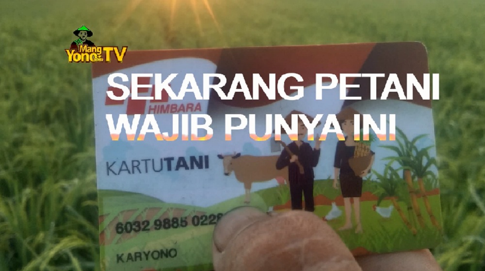 Sekarang Petani Wajib Miliki Kartu Tani untuk Dapatkan Pupuk Bersubsidi