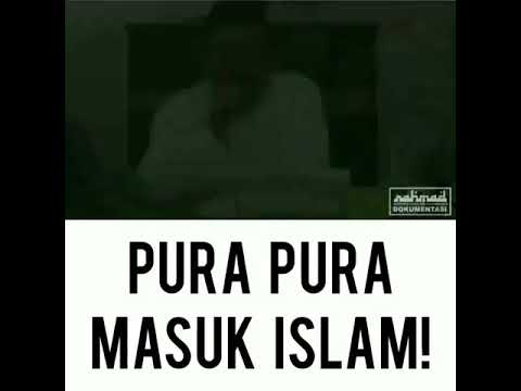 Pura-pura masuk islam apa akibatnya