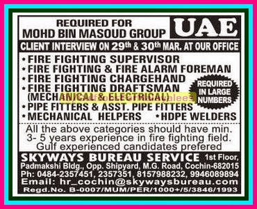 Mohd Bin Masoud Group Jobs in UAE - Large Vacancies