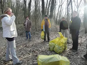 2015. február 21. Fonyód, szemétszedés