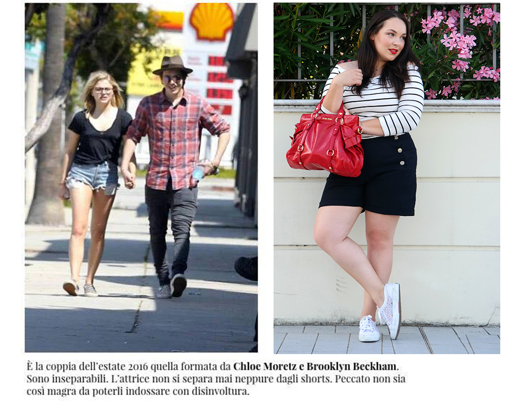 #IODONNACONGLISHORTS, IoDonna, Corriere della Sera, Shorts, Chloe Moretz