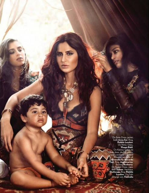 Katrina Kaif Hot Photoshoot for Vogue India Sept-2015