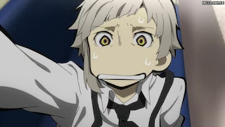 文スト 1期8話 中島敦 Atsushi 文豪ストレイドッグス アニメ Bungo Stray Dogs Episode 8