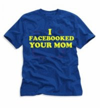 Anti Facebook Logo t shirt quote