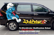Top Cutting Sticker Mobil Avanza Hitam