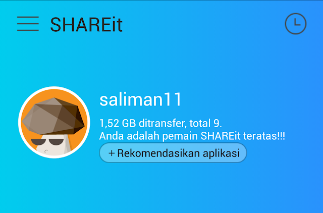 Shareit,aplikasi transfer file tercepat dari adroid