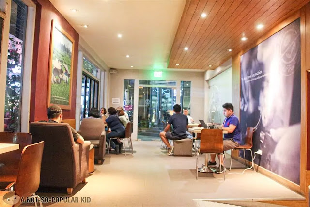 Interior of Coffee Bean in Malate Pensionne